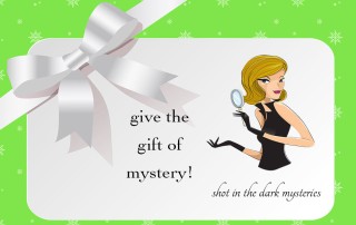 Murder Mystery Gift Cards from Shot In The Dark Mysteries