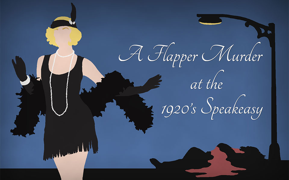 1920's Murder Mystery Dinner Game ~ for 10-14 players 